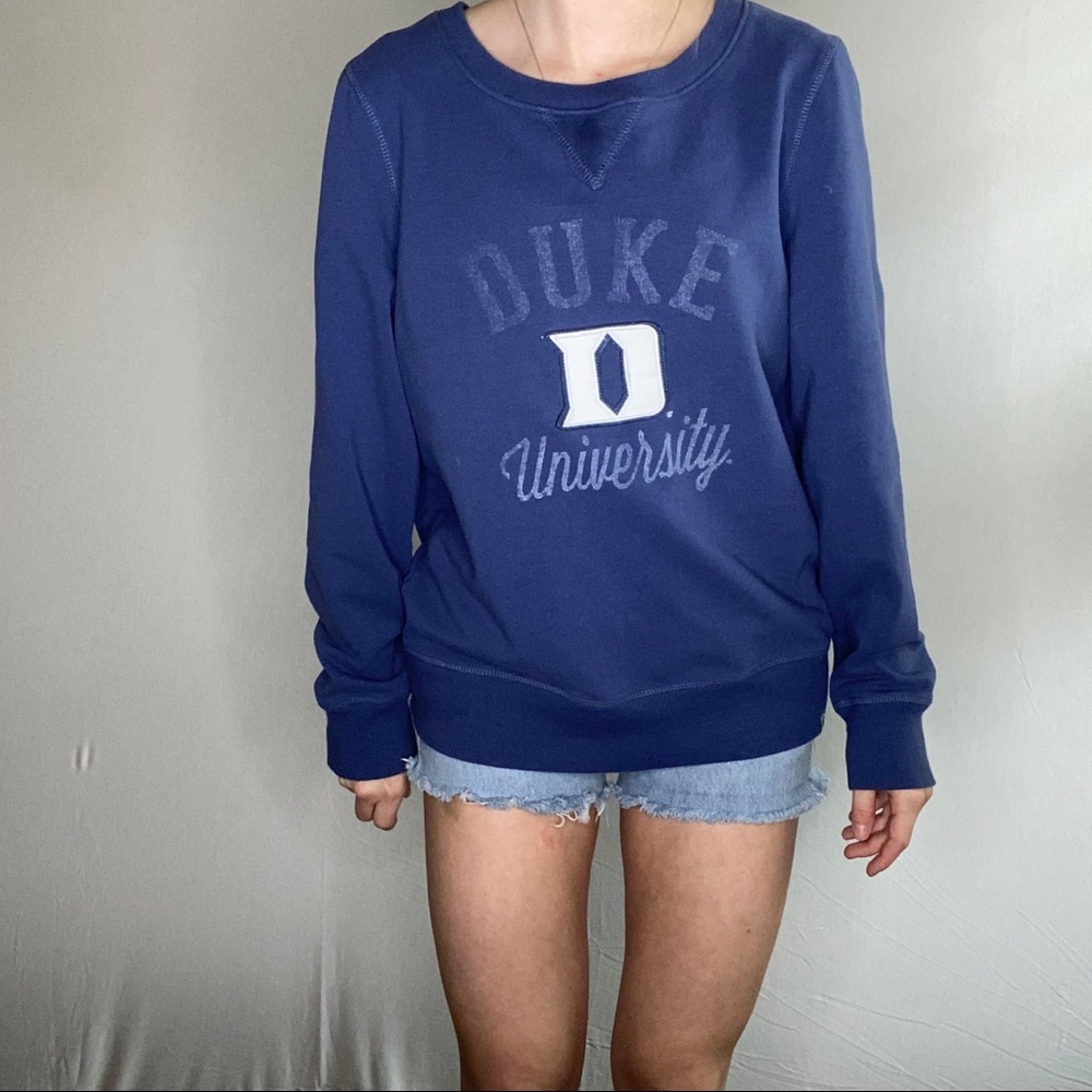 DUKE blue sweatshirt